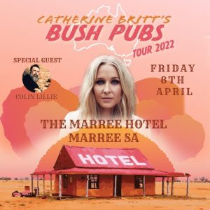 Catherine Britt live at the Marree Hotel